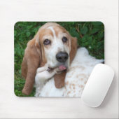 Ouderen Basset Muismat (Met muis)