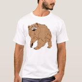 Ouderen CaliBear, een echte inheemse T-shirt (Voorkant)
