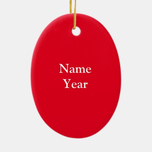 Ouderen Gray Hair Vrouw Doctor Ornament (Achterkant)