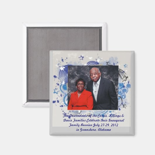 Ouderen Jesse & Vertia Magneet (Voorkant / Achterkant)