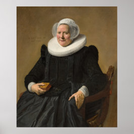 Ouderen Lady - Frans Hals Fine Art Poster