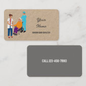 Ouderen Visitekaartje (Voorkant / Achterkant)