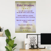Ouderen Wisdom III Poster (Thuiskantoor)