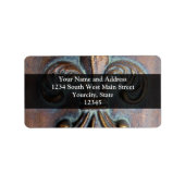 Ouderenlook Fleur de Lis Etiket (Voorkant)