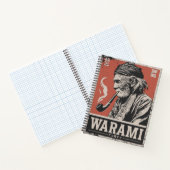 Ouderenportret met 'Warami' - Inheemse groet Notitieboek (Binnen)