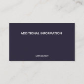 Ouderenzorg en verpleging visitekaartje (Achterkant)