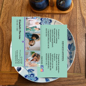 Ouderenzorg Kaart Sjabloon - Caregiver Business Visitekaartje