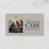 Ouderenzorgcentrum Senior Care Pensioenhuis Visitekaartje (Voorkant)