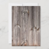 Ouderhout met Vrijgezellenfeest van Mason Jar Kaart (Achterkant)