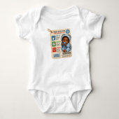 “Ouderinstructies” Baby Romper (Voorkant)