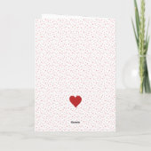 Ouderkaart Foto Puppy Hond Kaart (Achterkant)