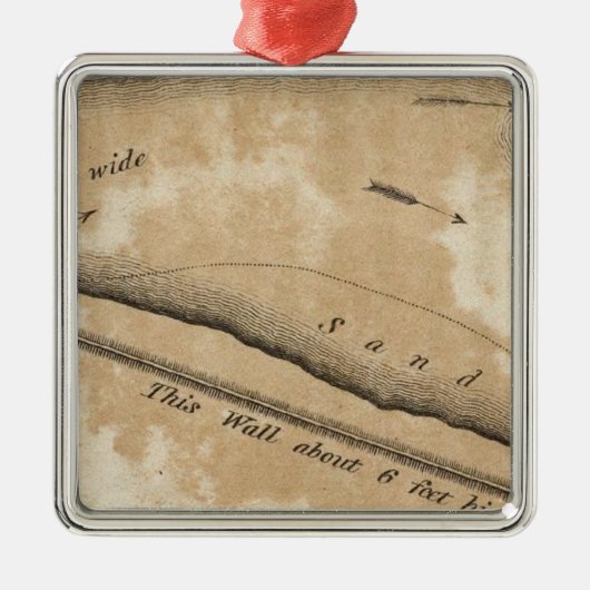 Ouderlijk bericht op de Missouri Metalen Ornament (Voorkant)