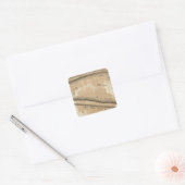 Ouderlijk bericht op de Missouri Vierkante Sticker (Envelop)
