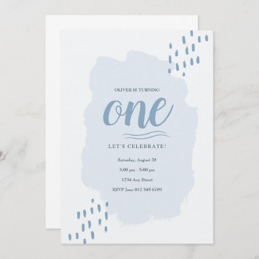 Ouderlijk en eenvoudig om het even welke Leefdagsf Kaart (Voorkant / Achterkant)