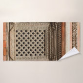 Ouderlijk venster op de Nasal Chowk Courtyard van Badhanddoek (Badhanddoek)