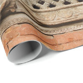 Ouderlijk venster op de Nasal Chowk Courtyard van  Cadeaupapier (Rol Hoek)