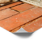 Ouderlijk venster op de Nasal Chowk Courtyard van Poster (Hoek)