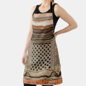 Ouderlijk venster op de Nasal Chowk Courtyard van Schort (Insitu)