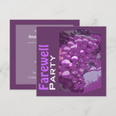 Ouderlijke afscheider van aftredingsafscheid perso kaart (Voorkant / Achterkant)