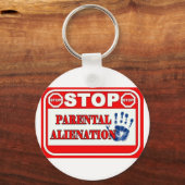 Ouderlijke buitengebruikstelling stoppen sleutelhanger (Voorkant)