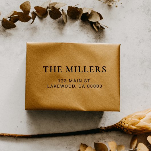 Ouderlijke familienaam  zelfinktende stempel