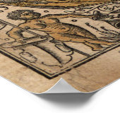 Ouderlijke kaart van de wereld (1531) poster (Hoek)