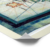 Ouderlijke kaart van het zwarte Zee Poster (Hoek)