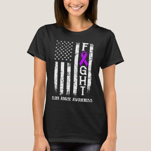 Ouderlijke misbruikers - VS-vlag T-shirt (Voorkant)