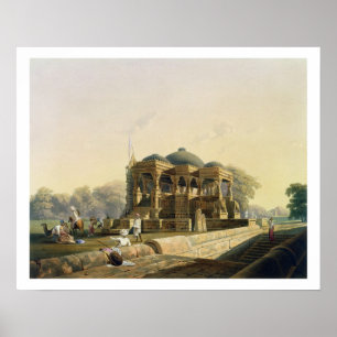 Ouderlijke tempel van Hulwud, van boekdeel I van ' Poster