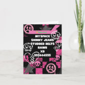 Ouderling Emo Verjaardag Kaart (Voorkant)