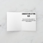 Ouderling Emo Verjaardag Kaart (Binnen)