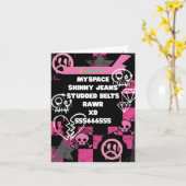 Ouderling Emo Verjaardag Kaart (Gele Bloem)