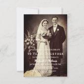 Ouders 50 Jaar Samen Foto Kaart (Voorkant)