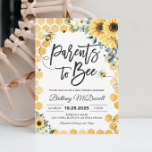Ouders aan Bijen Baby shower Kaart