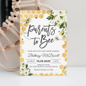 Ouders aan Bijen Baby shower Kaart