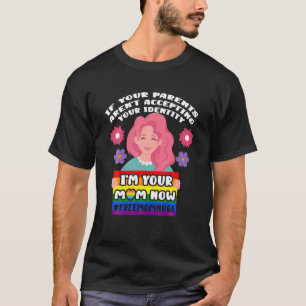 Ouders accepteren niet dat ik nu je moeder ben - L T-shirt