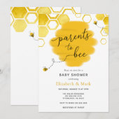 Ouders bij de uitnodiging tot het indienen van Bab (Voorkant / Achterkant)