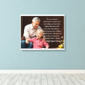 Ouders Canvas Afdruk (Insitu (Houten vloer))