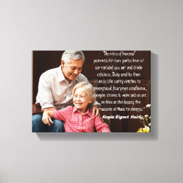 Ouders Canvas Afdruk