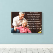 Ouders Canvas Afdruk (Insitu (Houten vloer))