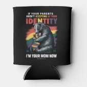 Ouders die me nu accepteren dat je moeder Beer Hug Blikjeskoeler (Voorkant)