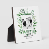 Ouders Foto DOOP Cadeau - Botanisch Fotoplaat (Voorkant)