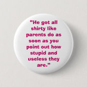 Ouders gebruiken ronde button 5,7 cm (Voorkant)