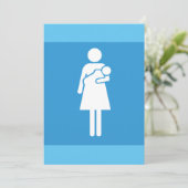 Ouders kamer teken uitnodigingen (Staand voorkant)