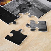 Ouders met Kinder en familie 6 fotocollage Legpuzzel (Zijkant)