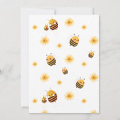 Ouders om baby douche uitnodigingen (Achterkant)