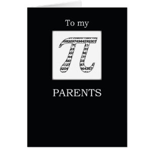 Ouders Pi Day Black