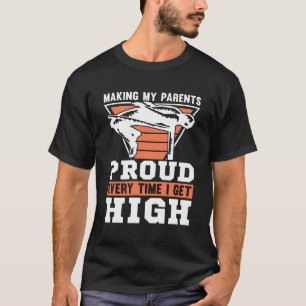 Ouders trots maken elke keer dat ze van pole jumpe t-shirt