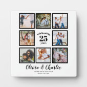 Ouders trouwjubileum FOTO op maat gemaakt   Fotoplaat (Voorkant)