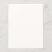 Ouders van Bee Wildflower koppels babyshower (Achterkant)